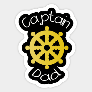 Dad captain Sticker